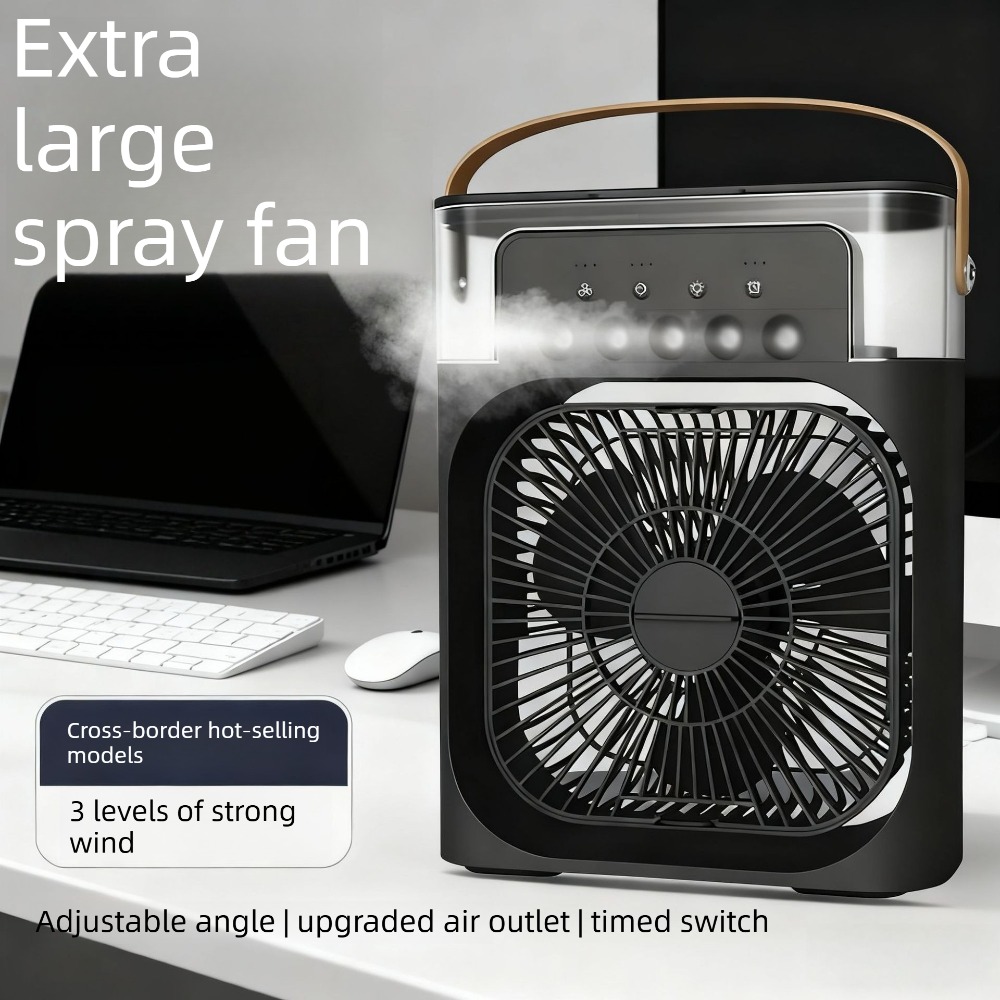 Home Office Gadgets - 3'ü 1 arada Taşınabilir Klima Fanı,