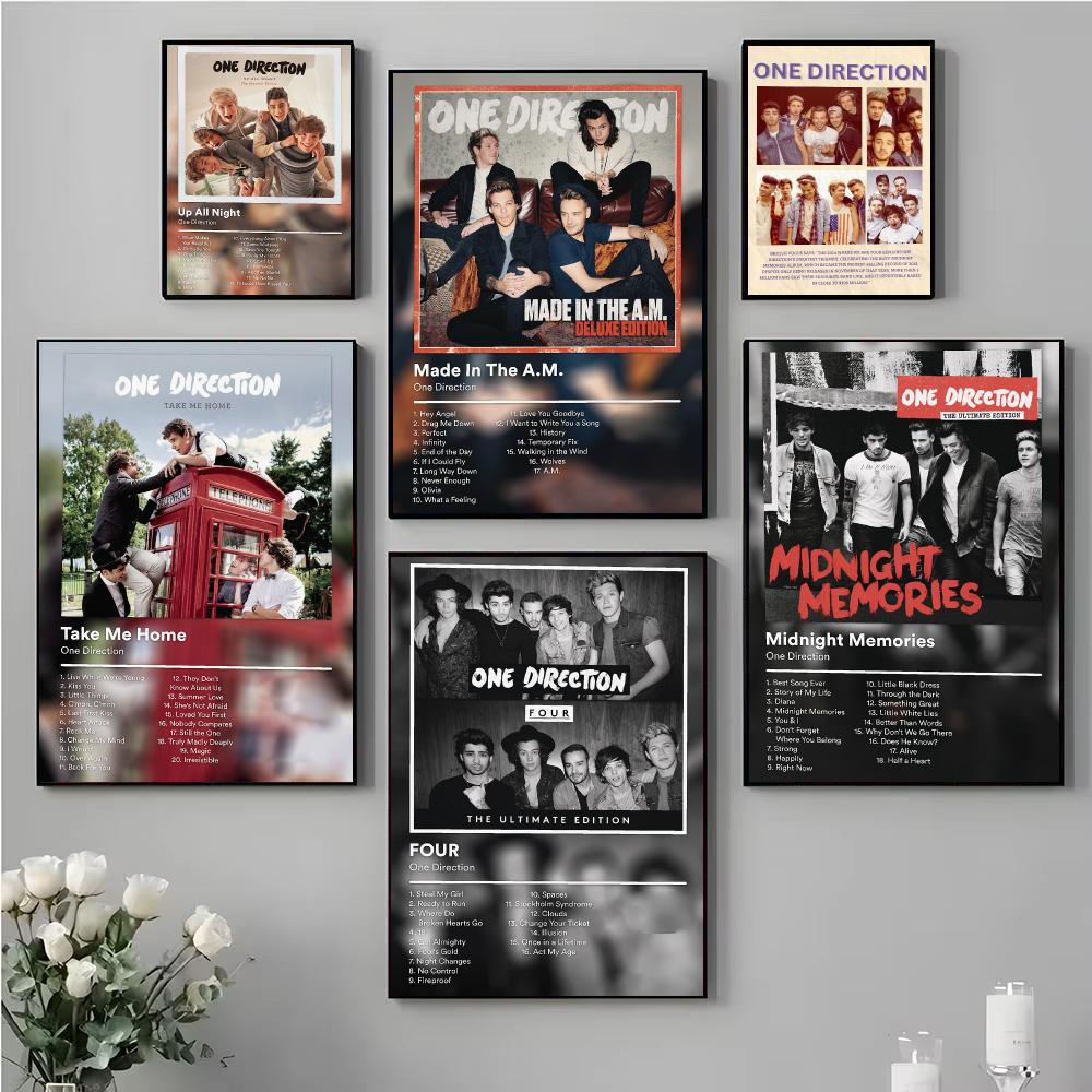 Home Office Icon - Efsanevi Erkek Grubu O-One Direction Poster