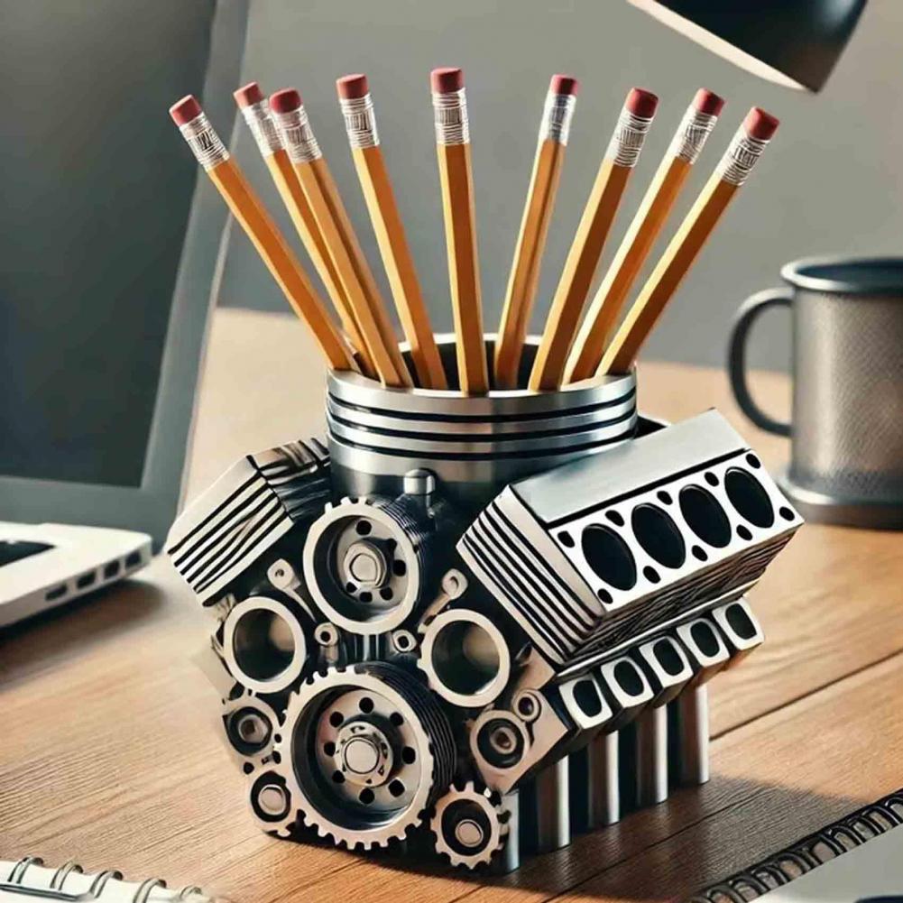Home Office Freelancer - Kalemlik Reçine V8 Araba Motoru Kalem