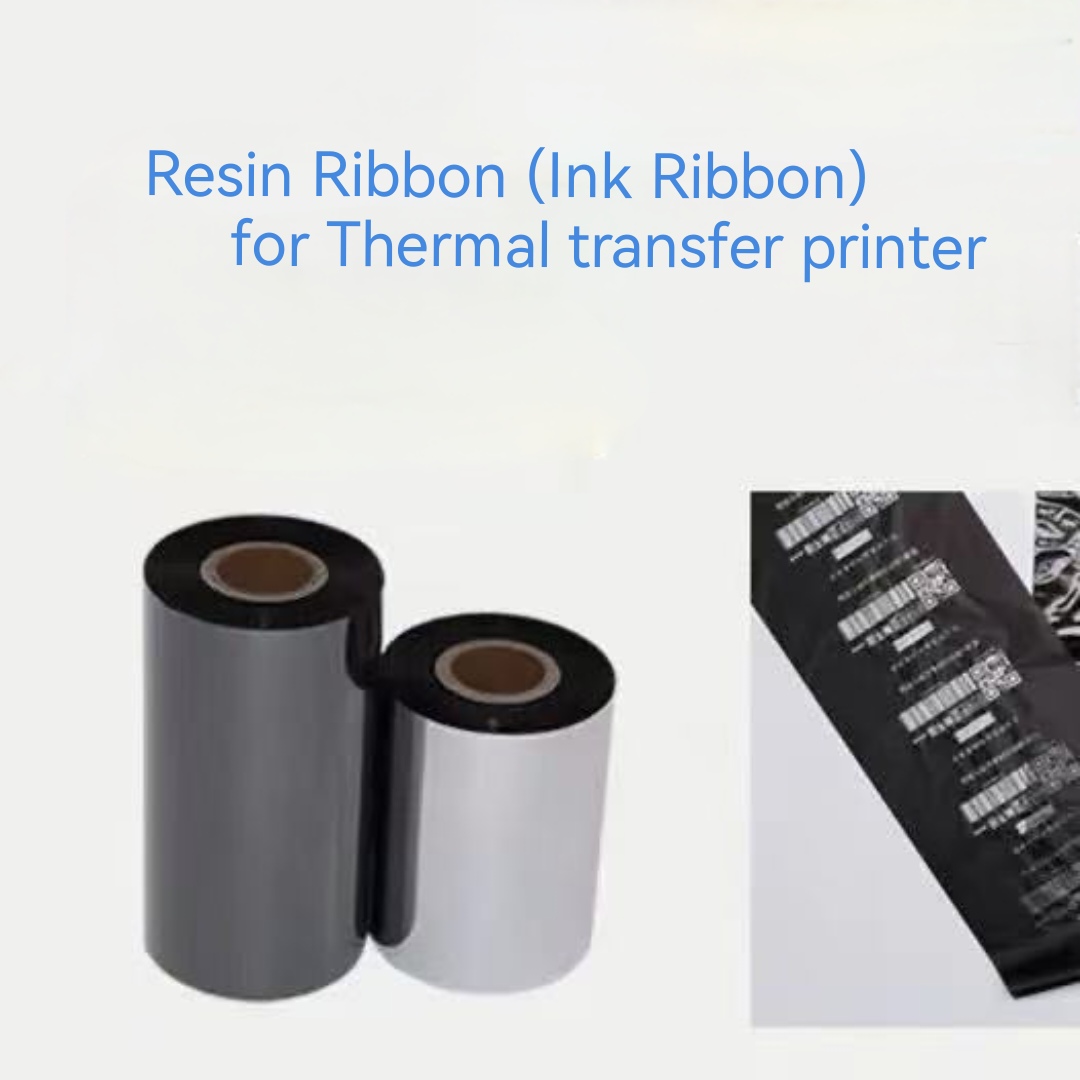 Label Maker Machine - Geliştirilmiş Termal Transfer Reçine Şerit 110mm