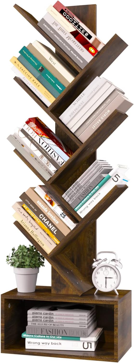 Yoobure Tree Kitaplık - 6 Rafl - Bookcase Wood Shelf incelemesi ve fiyatı