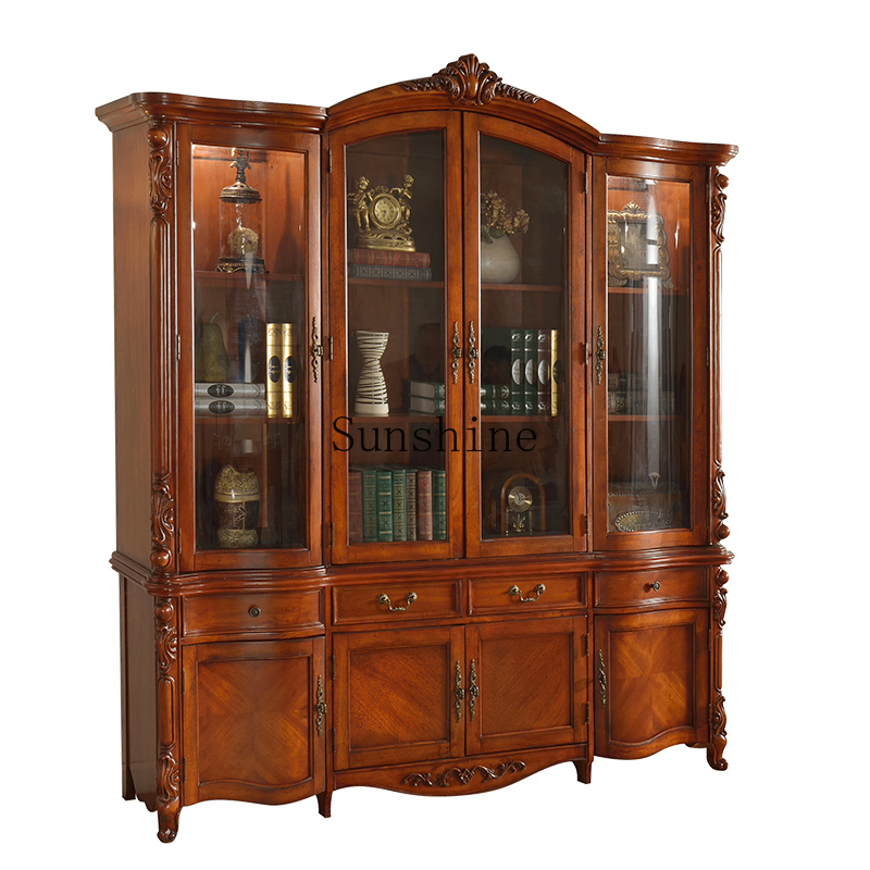 Amerikan masif ahşap dört kapı - Bookcase Wood Shelf incelemesi ve fiyatı