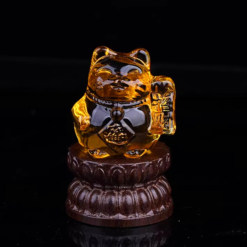 Şanslı Kedi Masa Süsü, Zenginl - Home Office Feng Shui incelemesi ve fiyatı