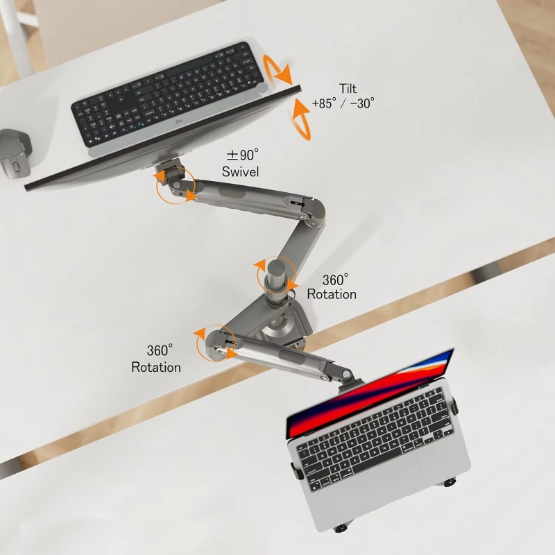 Çift Kollu 2'si 1 Arada Kombin - Monitor Arm Dual incelemesi ve fiyatı