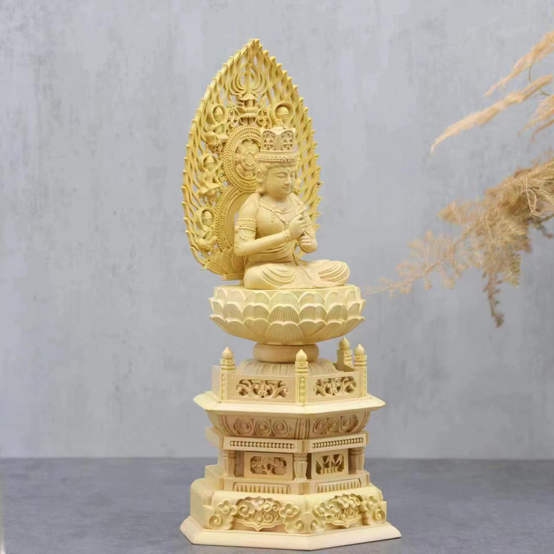 Huangyang Ahşap Oyma Buda Heyk - Home Office Feng Shui incelemesi ve fiyatı