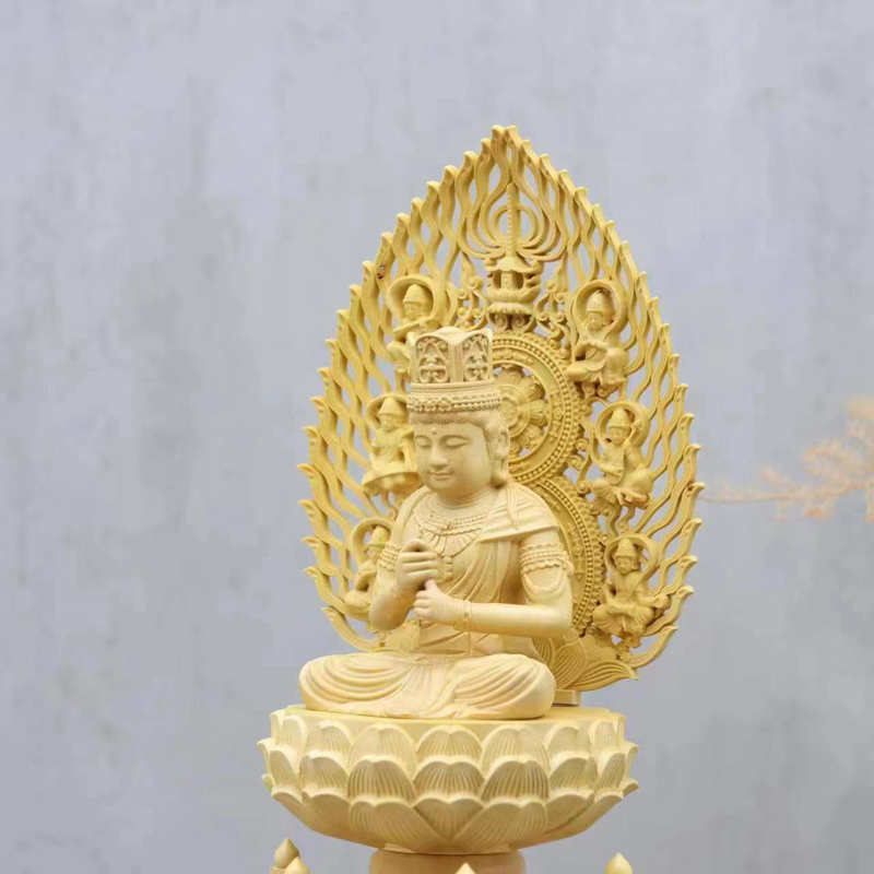 Huangyang Ahşap Oyma Buda Heyk - Home Office Feng Shui incelemesi ve fiyatı