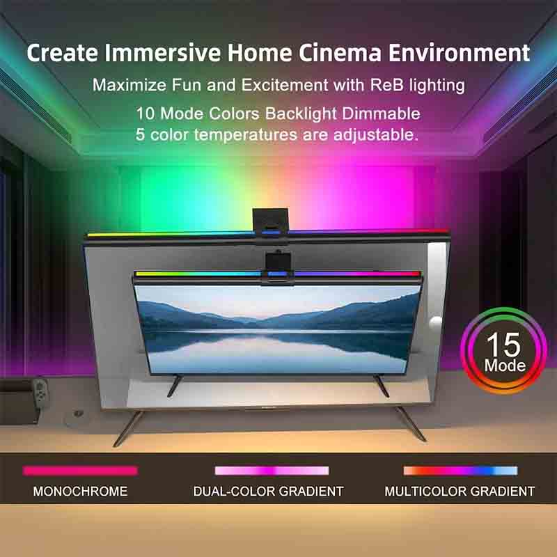 RGB Işık 60/80 cm Oyun Atmosfe - Home Office Gadgets incelemesi ve fiyatı