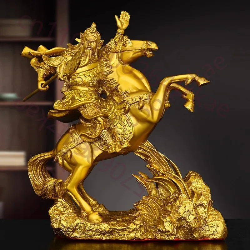 Antik Pirinç Guan Yu Heykeli,  - Home Office Feng Shui incelemesi ve fiyatı