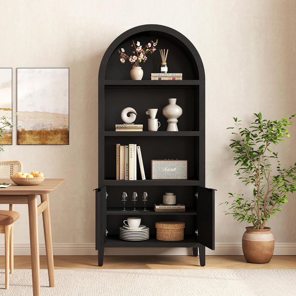 Yusong 71 inç Uzun Kemerli Kit - Bookcase Wood Shelf incelemesi ve fiyatı
