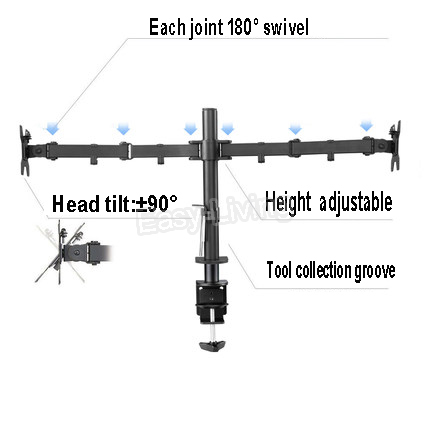 MS02 masaüstü sıkma tam hareke - Monitor Arm Dual incelemesi ve fiyatı