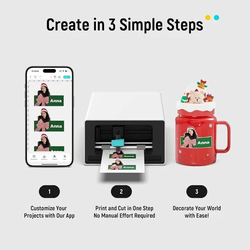 PixCut S1 Hepsi Bir Arada Etik - Label Maker Machine incelemesi ve fiyatı