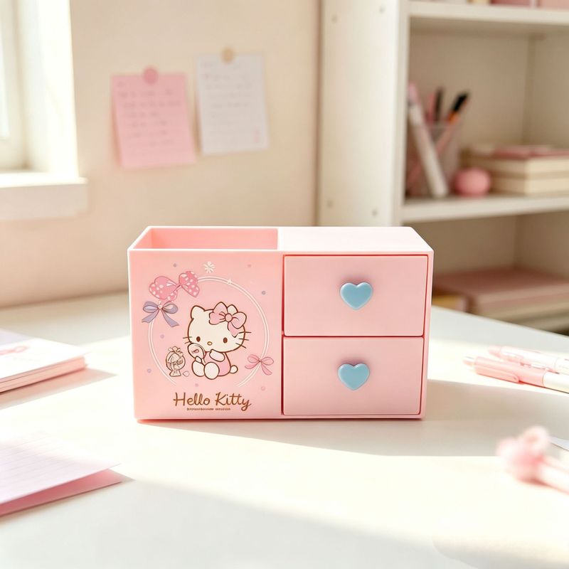 Hello Kitty Kuromi Masaüstü Kı - Office Drawer Organizer incelemesi ve fiyatı