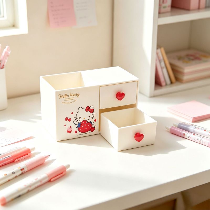 Hello Kitty Kuromi Masaüstü Kı - Office Drawer Organizer incelemesi ve fiyatı