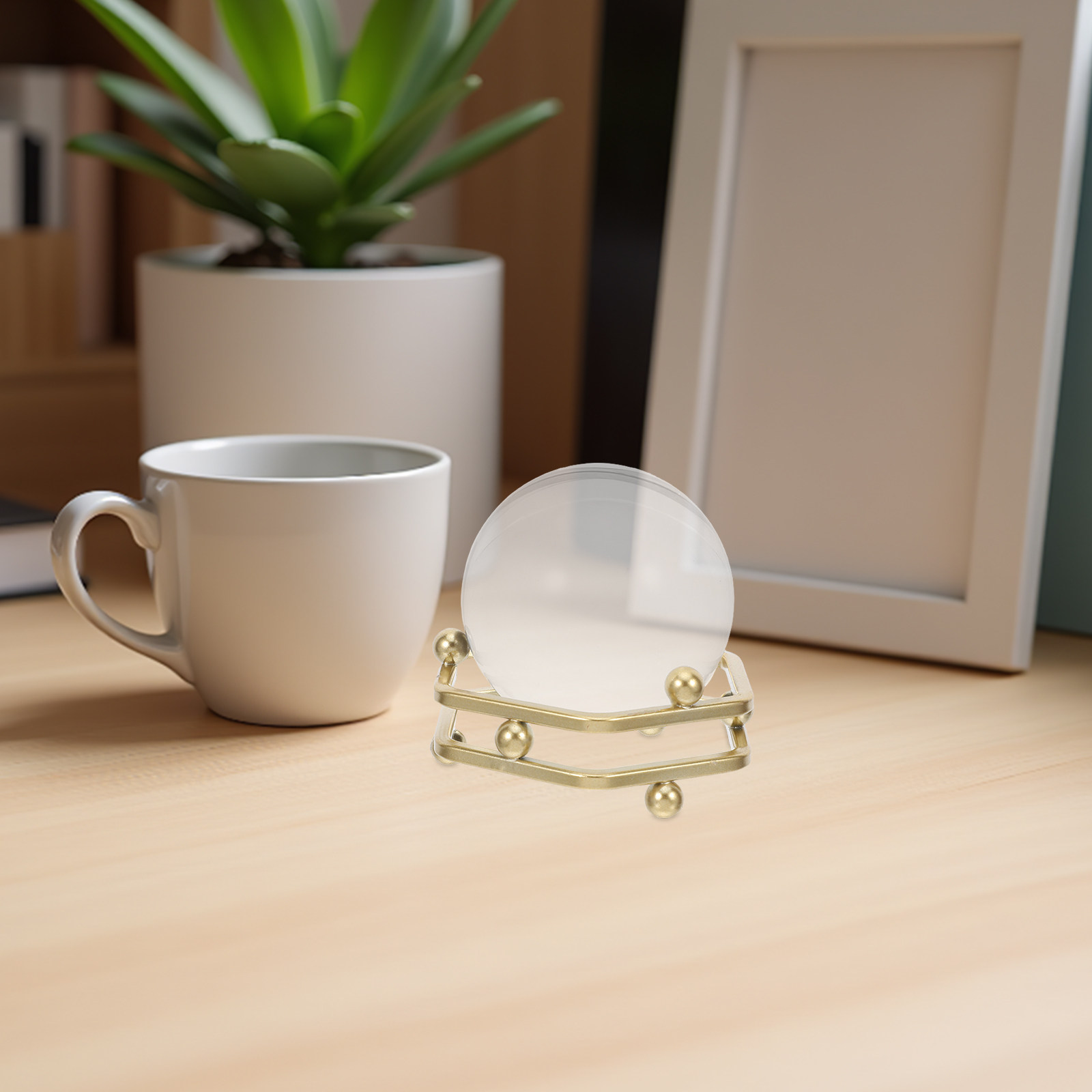 Şeffaf Kristal Küre Dekorasyon - Home Office Feng Shui incelemesi ve fiyatı