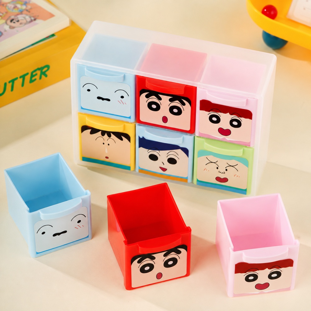 Orijinal Crayon Shin-chan 6 Bö - Office Drawer Organizer incelemesi ve fiyatı