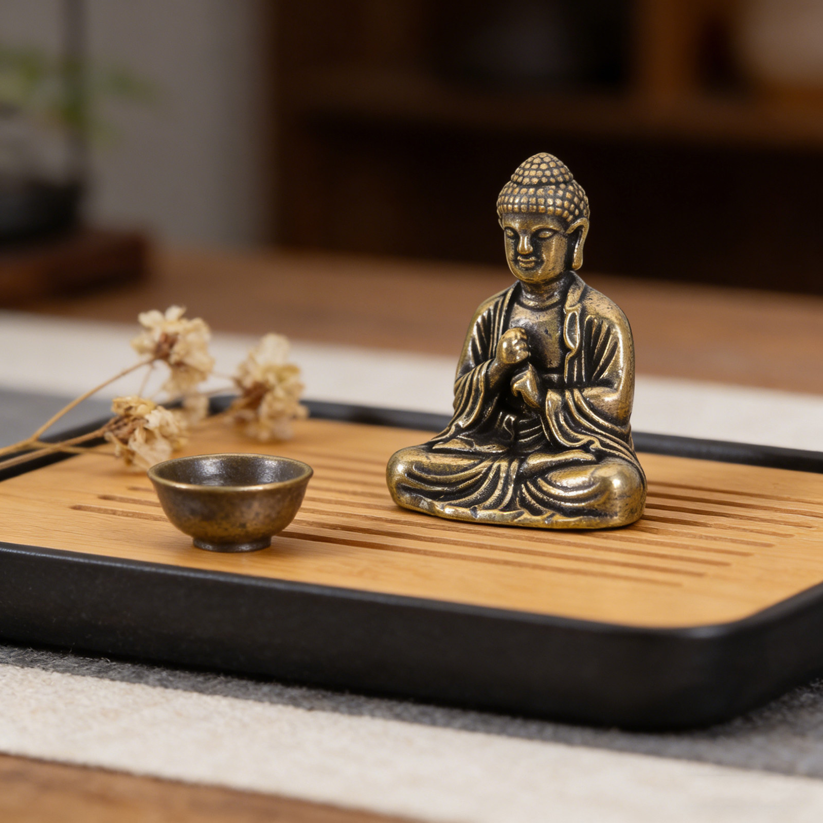 Küçük Buda Heykeli, Ev, Ofis v - Home Office Feng Shui incelemesi ve fiyatı