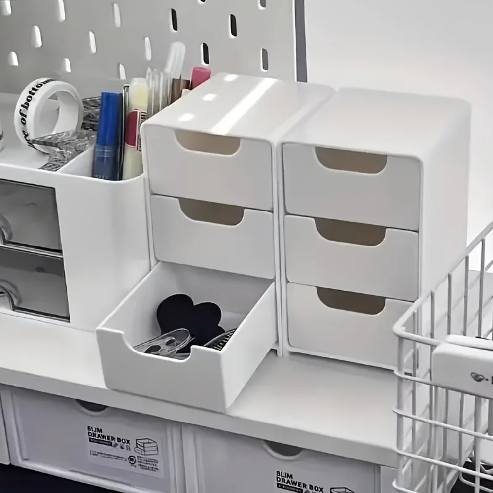 Şık 3 Katlı Çekmeceli Masa Düz - Office Drawer Organizer incelemesi ve fiyatı
