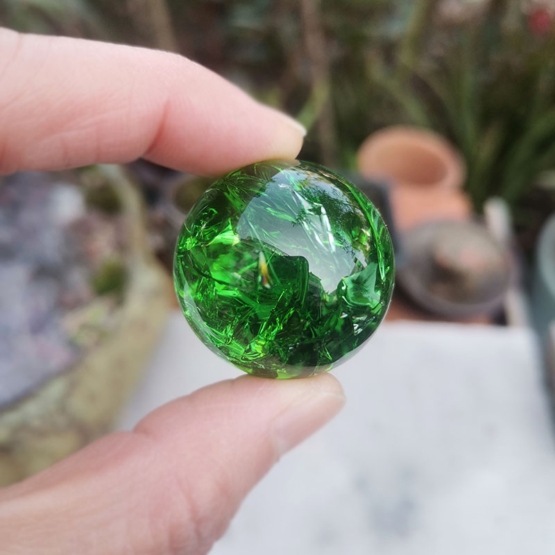 9 renkler 30mm Kristal Buz Çat - Home Office Feng Shui incelemesi ve fiyatı