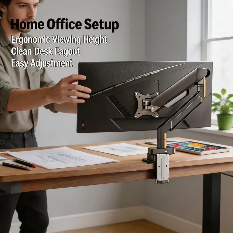 14″–32″ Ekranlar için Tek Moni - Monitor Arm Dual incelemesi ve fiyatı