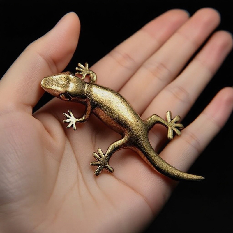 El yapımı Bronz Retro Gecko Ke - Home Office Gadgets incelemesi ve fiyatı