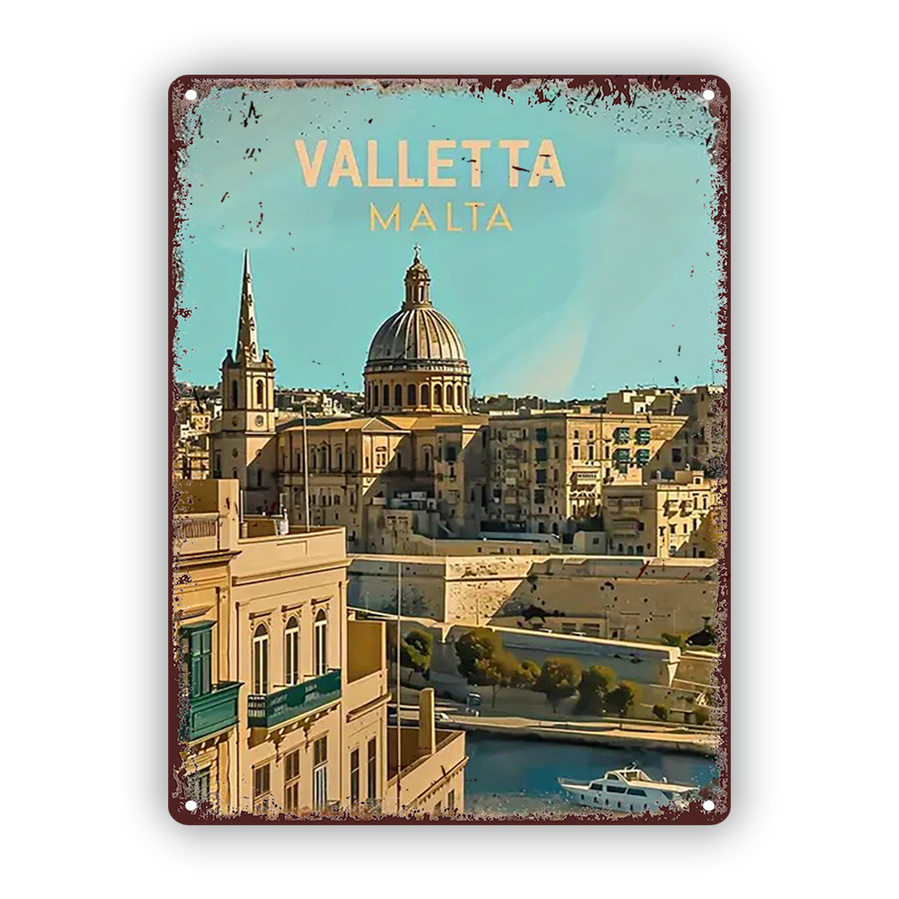 Valletta Malta Şehir Manzarası - Home Office Icon incelemesi ve fiyatı